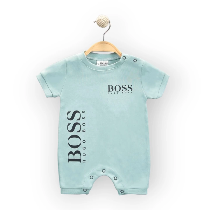 Baby Marka Bossa Desen Çıtçıtlı Tulum Unisex 6-24 Ay