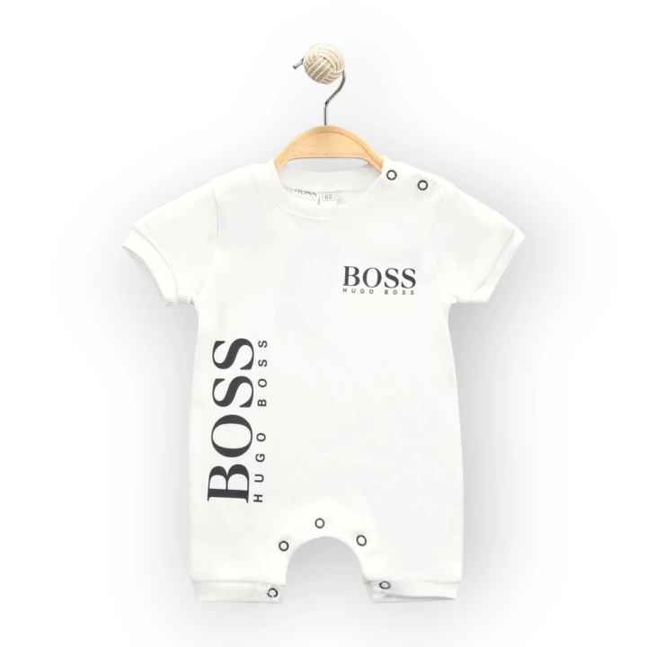 Baby Marka Bossa Desen Çıtçıtlı Tulum Unisex 6-24 Ay