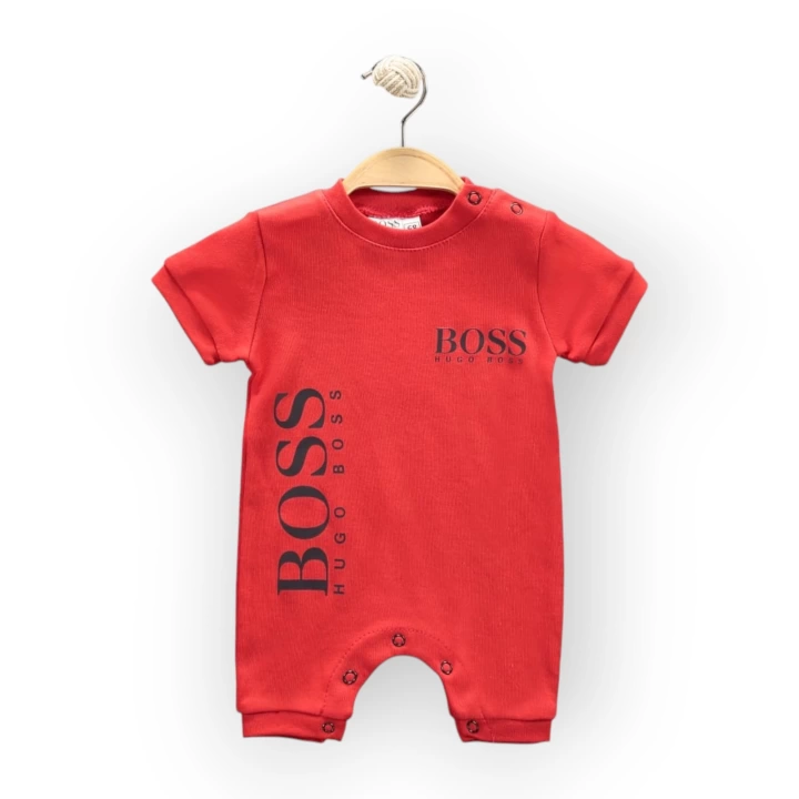 Baby Marka Bossa Desen Çıtçıtlı Tulum Unisex 6-24 Ay