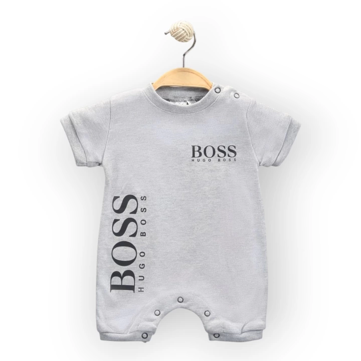 Baby Marka Bossa Desen Çıtçıtlı Tulum Unisex 6-24 Ay