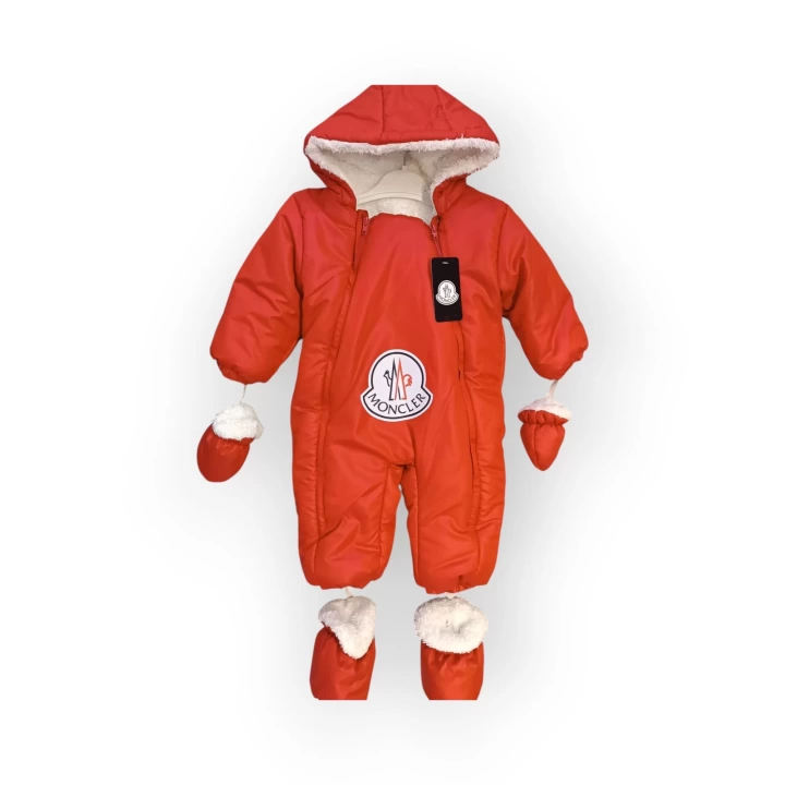 Baby Marka Baskılı Moller Desen Kozmonot Unisex 3-18 Ay