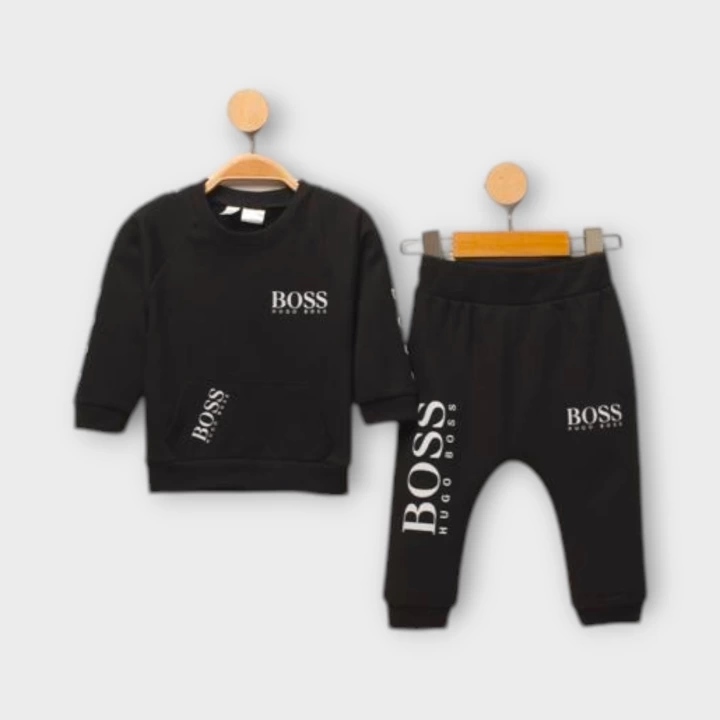 Baby Marka Baskılı Bossa Desen İkili Takım Unisex 6-24 Ay