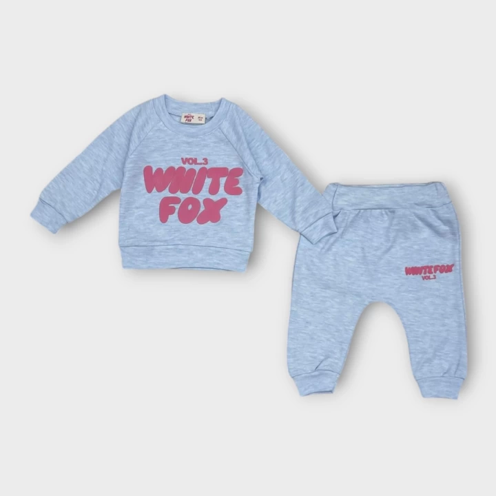 Baby Marka Baskılı Vitfax Desen İkili Takım Unisex 6-24 Ay