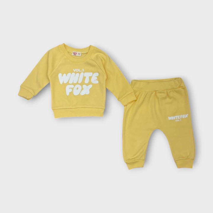 Baby Marka Baskılı Vitfax Desen İkili Takım Unisex 6-24 Ay