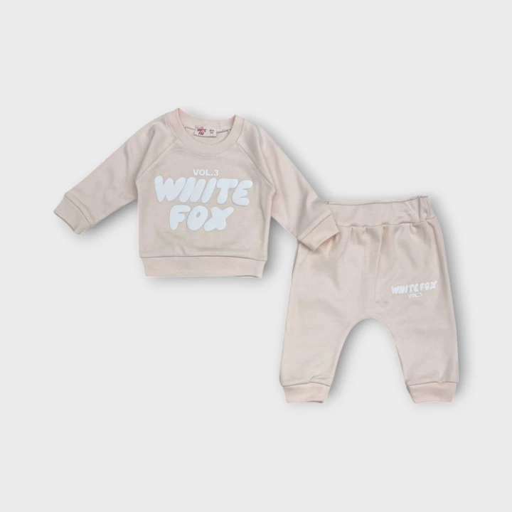 Baby Marka Baskılı Vitfax Desen İkili Takım Unisex 6-24 Ay