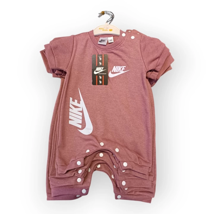Baby Marka Nke Desen Çıtçıtlı Tulum Unisex 6-24 Ay