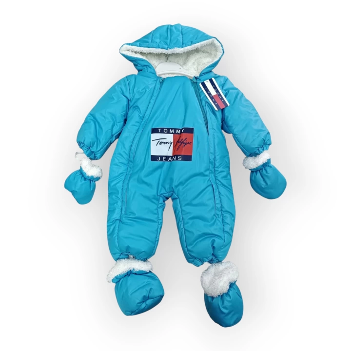 Baby Marka Baskılı Tomm Desen Kozmonot Unisex 3-18 Ay