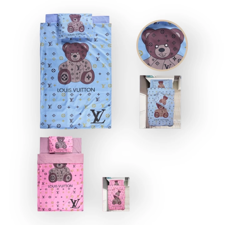 Baby Marka Wilton Desen Nevresim Set Unisex 0-6 Ay