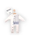 Baby Marka Bossa Desen Şapkalı Tulum Unisex 6-24 Ay