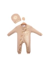 Baby Marka Versay Desen Şapkalı Tulum Unisex 6-24 Ay