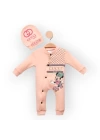 Baby Marka Cuccy Desen Şapkalı Tulum Unisex 6-24 Ay