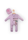 Baby Marka Cuccy Desen Şapkalı Tulum Unisex 6-24 Ay