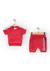 Baby Marka Tomm Desen İnterlok Şortlı İkili Takım Unisex 6-24 Ay