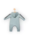 Baby Marka Nke Desen Kapşonlu Tulum Unisex 6-24 Ay