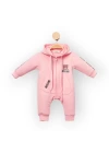 Baby Marka Moşino Desen Kapşonlu Tulum Unisex 6-24 Ay