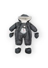 Baby Marka Baskılı Moller Desen Kozmonot Unisex 3-18 Ay