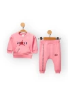 Baby Marka Baskılı Jrdon Desen İkili Takım Unisex 6-24 Ay