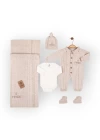 Baby Marka Fany VDesen Triko Set Unisex 0-6 Ay