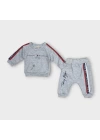 Baby Marka Baskılı Tomm Desen İkili Takım Unisex 6-24 Ay