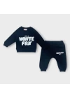 Baby Marka Baskılı Vitfax Desen İkili Takım Unisex 6-24 Ay