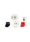 Baby Marka Addas Desen Çorap Set Unisex 0-6 AY 3 Lü Set