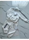 Baby Marka Addas Desen Bisiklet Yaka İkili Takım Unisex 1-5 Yaş