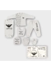 Baby Marka Armay Desen Yedili Set Unisex 0-6 Ay