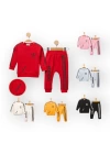 Baby Marka Baskılı Addas Desen İkili Takım Unisex 6-24 Ay