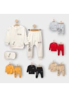 Baby Marka Baskılı Bossa Desen İkili Takım Unisex 6-24 Ay