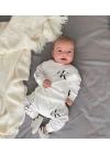 Baby Marka Baskılı Kelvin Desen İkili Takım Unisex 6-24 Ay