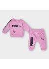 Baby Marka Baskılı Puumy Desen İkili Takım Unisex 6-24 Ay