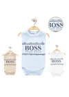 Baby Marka Bossa Desen Çıtçıtlı Kolsuz Bady Unisex 6-24 Ay