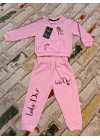 Baby Marka Doory Desen Bisiklet Yaka İkili Takım Unisex 1-5 Yaş