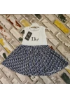 Baby Marka Doory Desen Dijital Elbise Kız 9-36 Ay