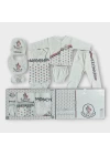 Baby Marka Moller Desen Yedili Set Unisex 0-6 Ay