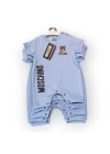 Baby Marka Moşino Desen Çıtçıtlı Tulum Unisex 6-24 Ay