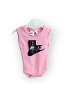 Baby Marka Nke Desen Çıtçıtlı Kolsuz Bady Unisex 6-24 Ay