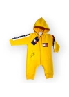Baby Marka Tomm Desen Kapşonlu Tulum Unisex 6-24 Ay