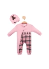 Baby Marka Tomm Desen Şapkalı Tulum Unisex 6-24 Ay