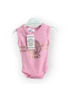 Baby Marka Versay Desen Çıtçıtlı Kolsuz Bady Unisex 6-24 Ay