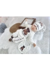 Baby Marka Wilton Desen Beşli Set Unisex 0-6 Ay