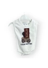Baby Marka Wilton Desen Çıtçıtlı Kolsuz Bady Unisex 6-24 Ay