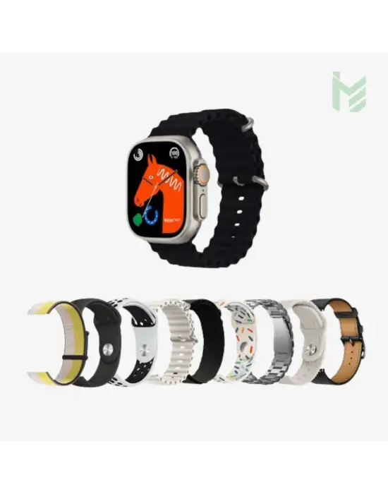 10 in 1 - 10 Kordonlu Ultra Smart Watch Akıllı Saat