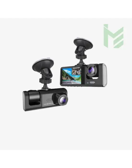 Araç İçi Ön Arka Cam 1296p SuperHD Kamera