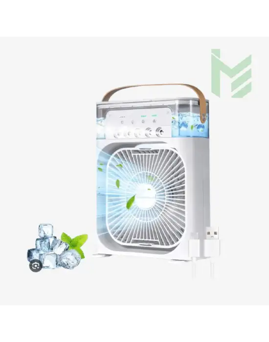 Buharlı Nemlendiricili  RGB Işıklı Fan