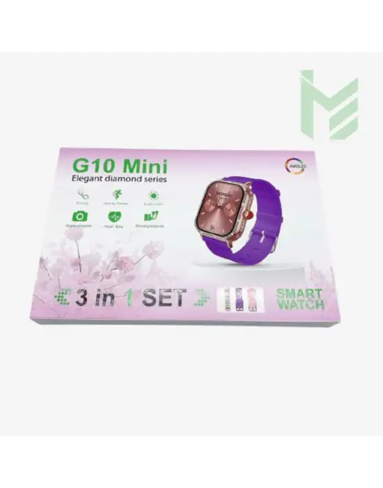 G 10 Mini Plus 3 in 1 Set Smart Watch Akıllı Saat