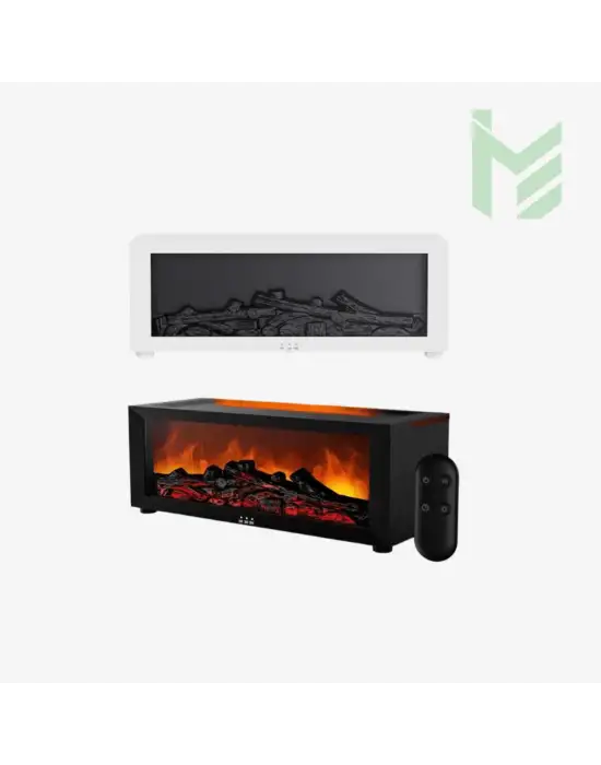 Kumandalı Şömine Görünümlü Oda Nemlendirici