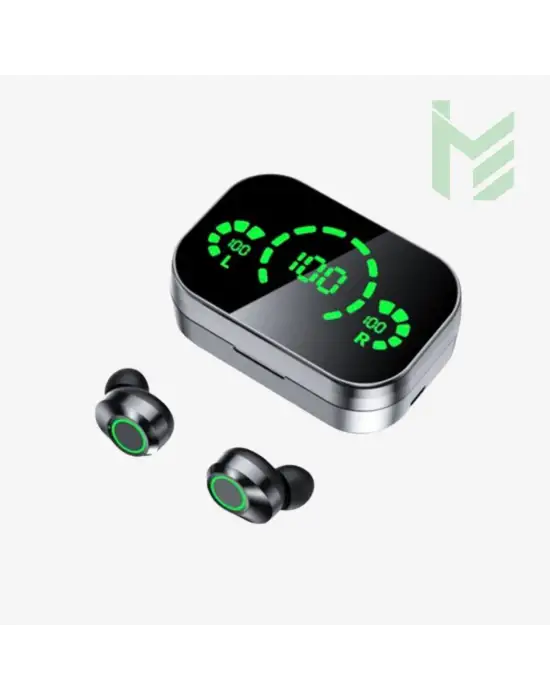 YD 03 Dijital Göstergeli Ayna Kapaklı Bluetooth Kulaklık