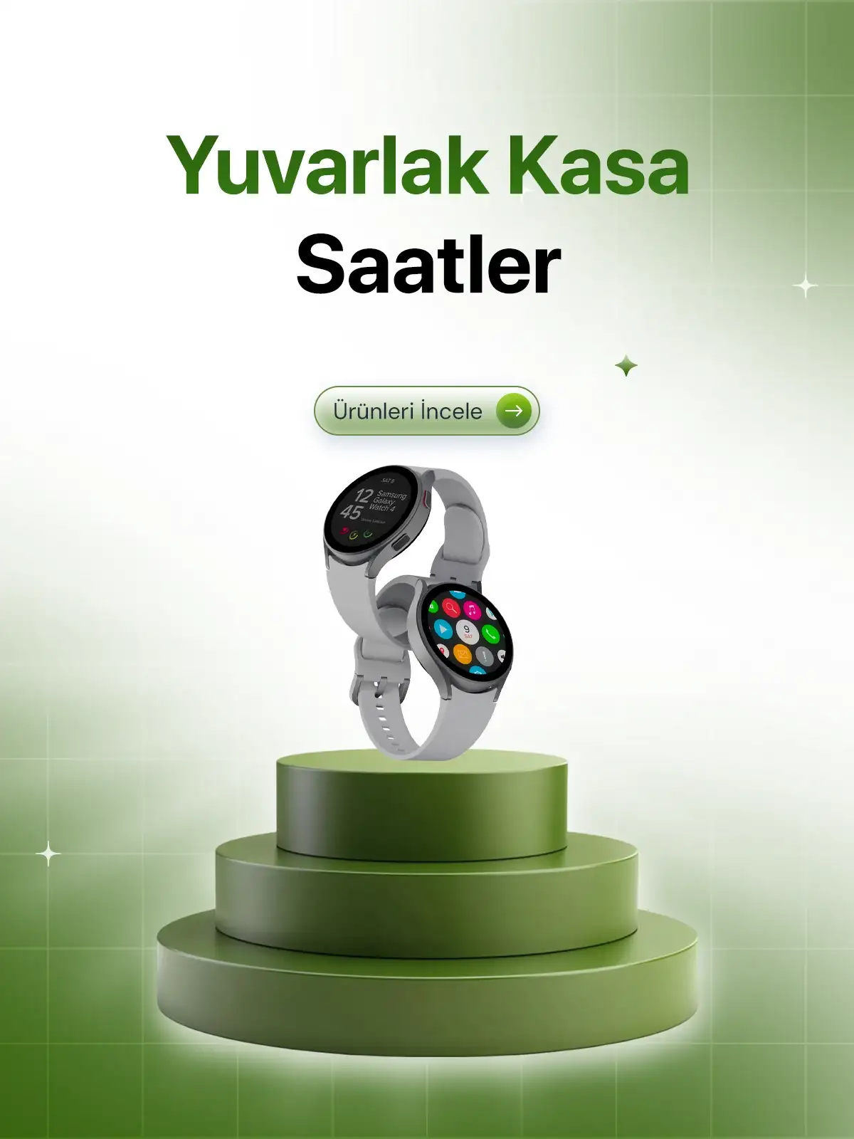 Yuvarlak Kasa Saatler