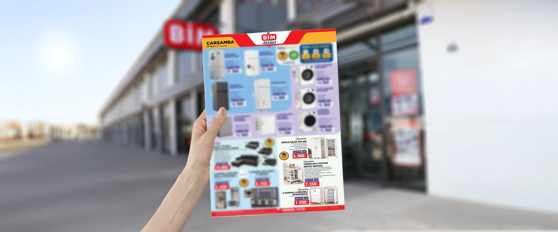 Homendra Tüm Bim Mağazalarında